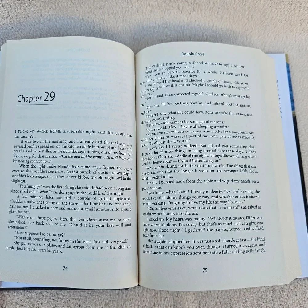 James Patterson Double Cross Hardback Book - Picture 11 of 13